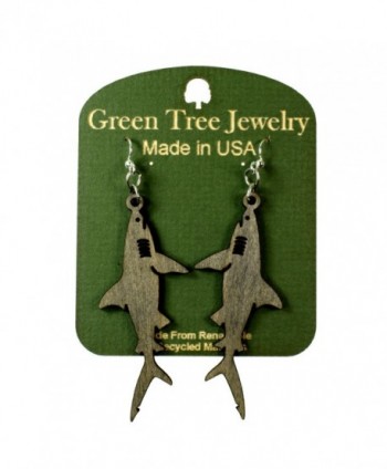 Green Tree Renewable Natural Earrings in Women's Drop & Dangle Earrings