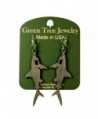 Green Tree Renewable Natural Earrings in Women's Drop & Dangle Earrings