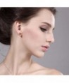 Ecstasy Mystic Yellow 4 Prong Earrings