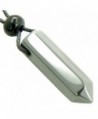 Lucky Crystal Point Pendant Necklace in Hematite Gemstone - CY113WL5HFT