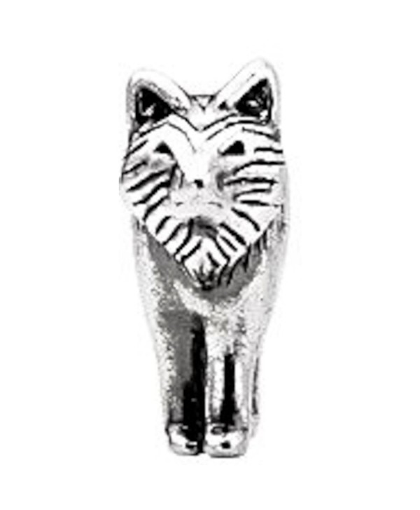 Kera Sterling Silver Wolf Bead - CN11COWMY03