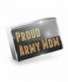 Floating Charm Proud Army Mom Fits Glass Lockets- Neonblond - CX11HL6DLOP