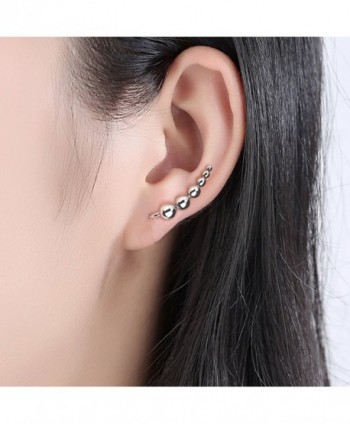 Climber Earrings WOSTU Sterling Silver