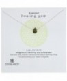 Dogeared Lasting Healing Gems Labradorite Pendant Necklace - silver - CD11IZCC5JB