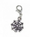 Pro Jewelry Dangling "Spider on a Spider Web" Clip-on Bead for Charm Bracelet 43446 - CZ11Q7TBD7J