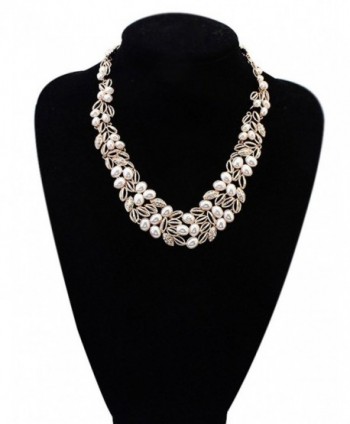 Wedding Bridal Statement Necklace Floral