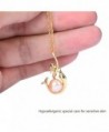 SIFUNUO Necklace Pendant Pearl Mermaid