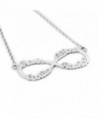 Personalized Infinity Necklace Custom Family