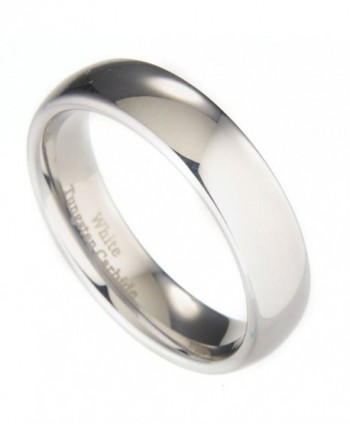 Tungsten Carbide Polished Classic Wedding in Women's Wedding & Engagement Rings