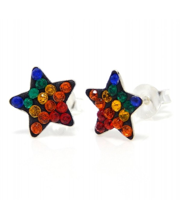 Pro Jewelry Sterling Multicolor Earrings - CX11JGE2MC7