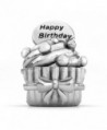 BELLA FASCINI Happy Birthday Cupcake European Bead Charm Sterling Silver Fits All Compatible Bracelets - C211G2ZM377