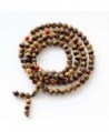 108 6mm Tiger Eye Beads Buddhist Prayer Meditation Mala Necklace - CX119HODI79