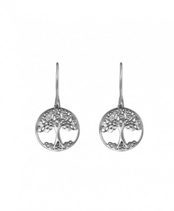 Handmade Sterling Silver Celtic Earrings in Women's Drop & Dangle Earrings