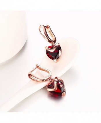 Yozone Shaped Inlaid Diamond Earrings in Women's Drop & Dangle Earrings