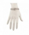 Lux Accessories Crystal Branch Bracelet