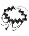 Gothic Ladies Necklace Teardrop Pendant