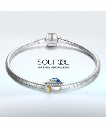 SOUFEEL Crystal Sterling European Bracelets in Women's Charms & Charm Bracelets