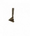 Ancient Bronze Paper Airplane Necklace in Women's Lockets