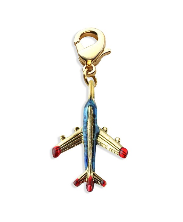 Whimsical Gifts Flight Attendant Charm Dangles - C312LRS5VVD