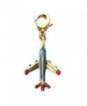 Whimsical Gifts Flight Attendant Charm Dangles - C312LRS5VVD