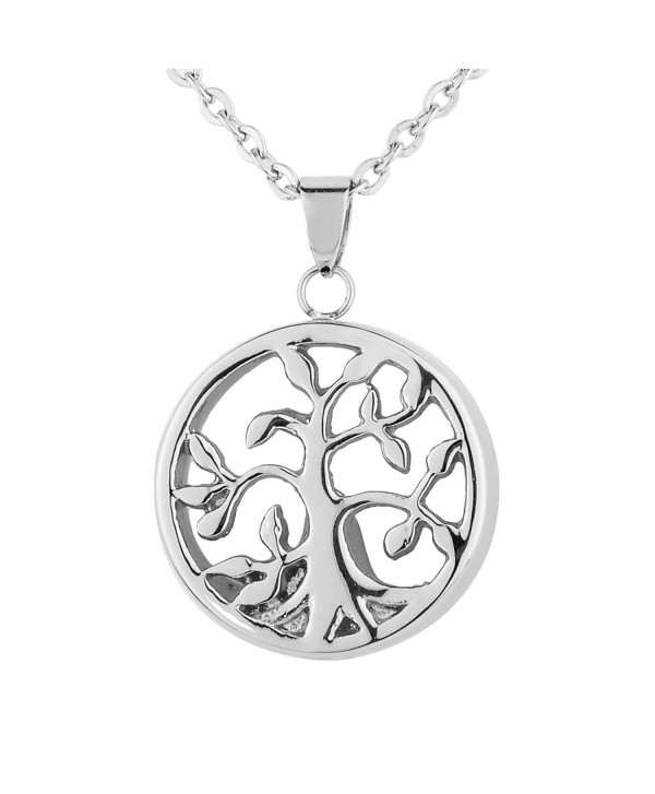 VALYRIA Tree of Life Cremation Jewelry Keepsake Memorial Urn Locket Necklace - CE1263X5V7L