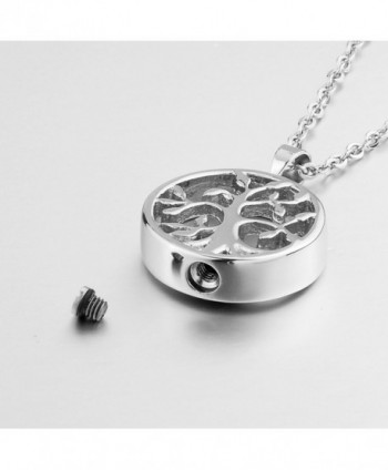 VALYRIA Cremation Stainless Filigree Necklace