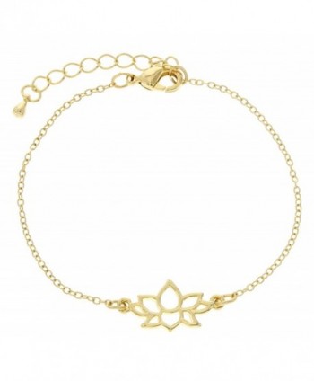 Bracelet Gold Tone Jewelry Gift Beginnings in Women's Link Bracelets