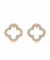St Ushine Sterling Earrings earrings Champagne - Fashion earrings- Champagne gold with White - CA183YGW52S