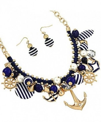 Nautical Necklace Earring Cleaning Included