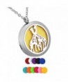 HooAMI Aromatherapy Essential Diffuser Necklace - Giraffe - CM17AZU0CX9