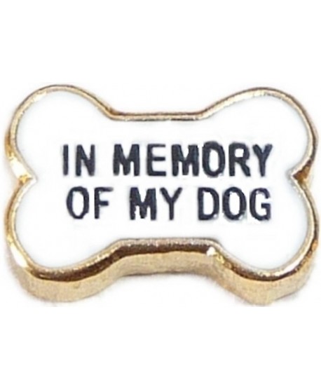 In Memory Of My Dog Floating Locket Charm - CL1197XX04V
