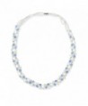 Cultured Freshwater Crystal Necklace Bracelet in Women's Pearl Strand Necklaces