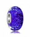 LovelyJewelry Blue Bubbles Murano Synthetic glass Charms Beads Fit Bracelets - Blue - C812NBV0N5U