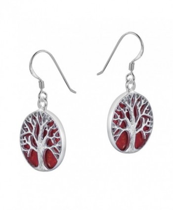 Mystical Reconstructed Sterling Silver Earrings