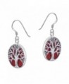 Mystical Reconstructed Sterling Silver Earrings