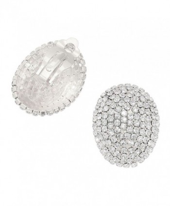 Rosemarie Collections Dazzling Rhinestone Earrings