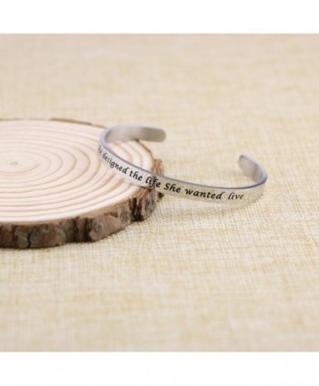 Bangle Bracelet Stainless Jewellery Inspirational in Women's Bangle Bracelets