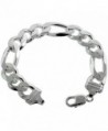 Sterling Silver Figarucci Bracelet Beveled