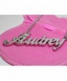 Name Necklace Audrey White Plated