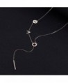 N egret Lariat necklace jewelry Friend in Women's Y-Necklaces