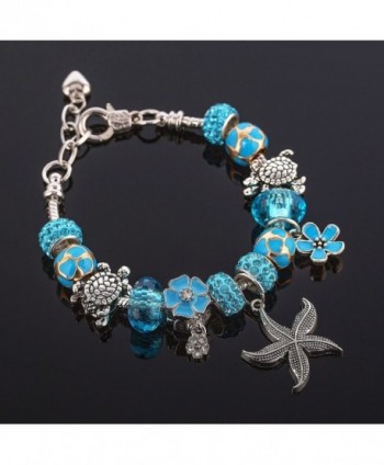 Ocean Beaded Bracelets Friends Adjustable