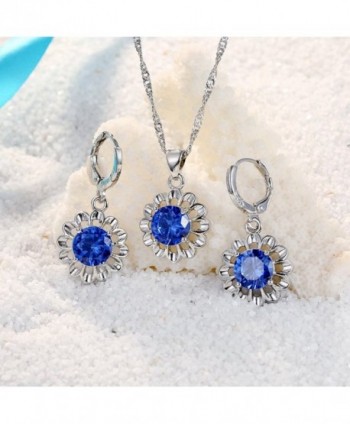 Romantic Jewelry Beautiful Necklace Earrings in Women's Jewelry Sets