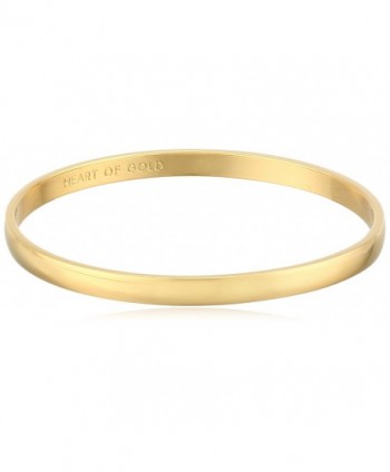 kate spade new york Idiom Collection "Heart of Gold" Bangle Bracelet- 7.75" - CA1160Q8KZH