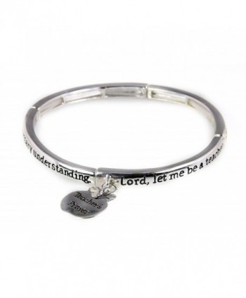 4030087a Teacher Prayer Stretch Bracelet Gift Christian Scripture Religious - C211HSM5G2H