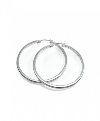 Hoops Loops Sterling Polished Earrings