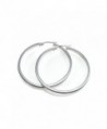 Hoops Loops Sterling Polished Earrings