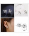 KOREA JIAEN Flower Earrings Sterling earrings