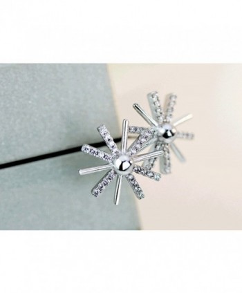 KOREA JIAEN Flower Earrings Sterling earrings in Women's Jewelry Sets