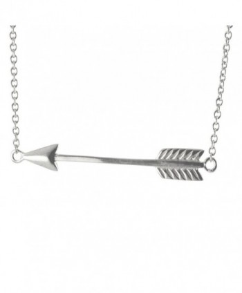 apop nyc Sterling Chevron Necklace in Women's Pendants