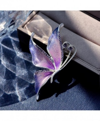 Butterfly Swarovski Crystal Rhinestones Jewelry in Women's Brooches & Pins